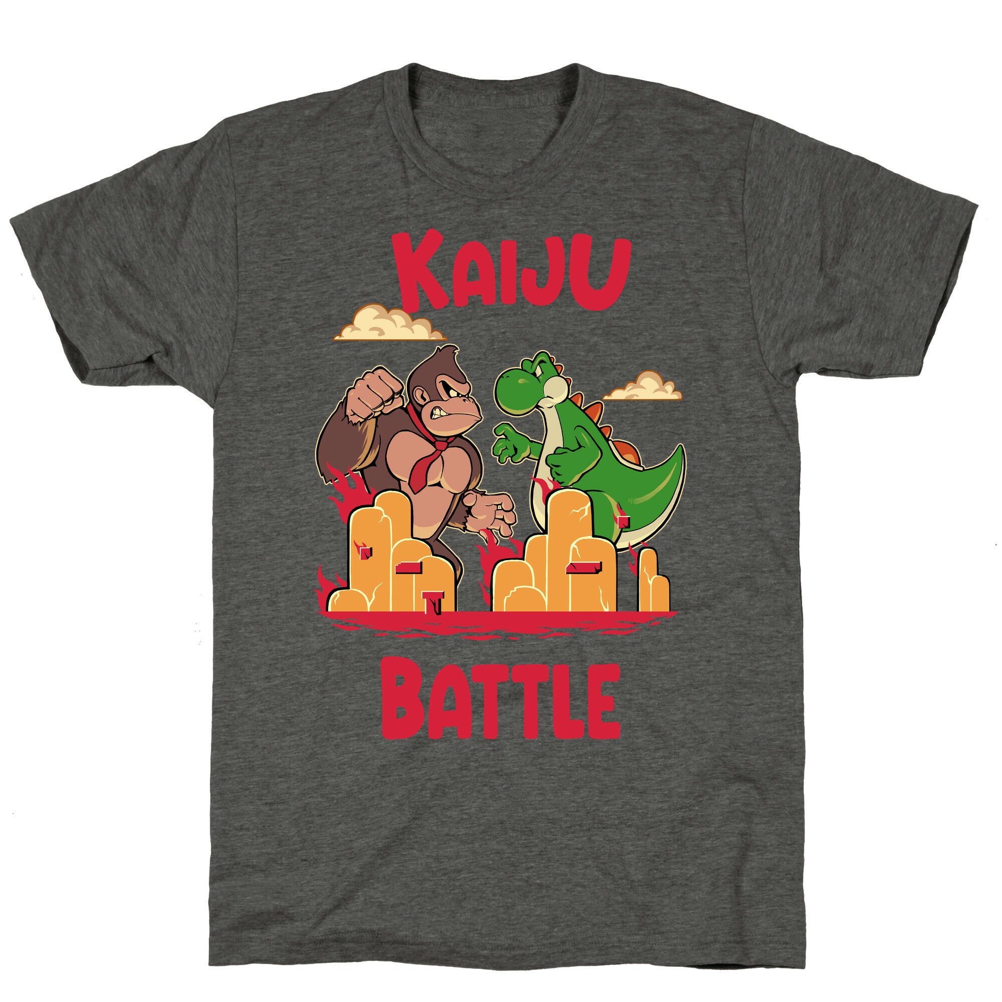 Kaiju Battle Unisex Triblend Tee